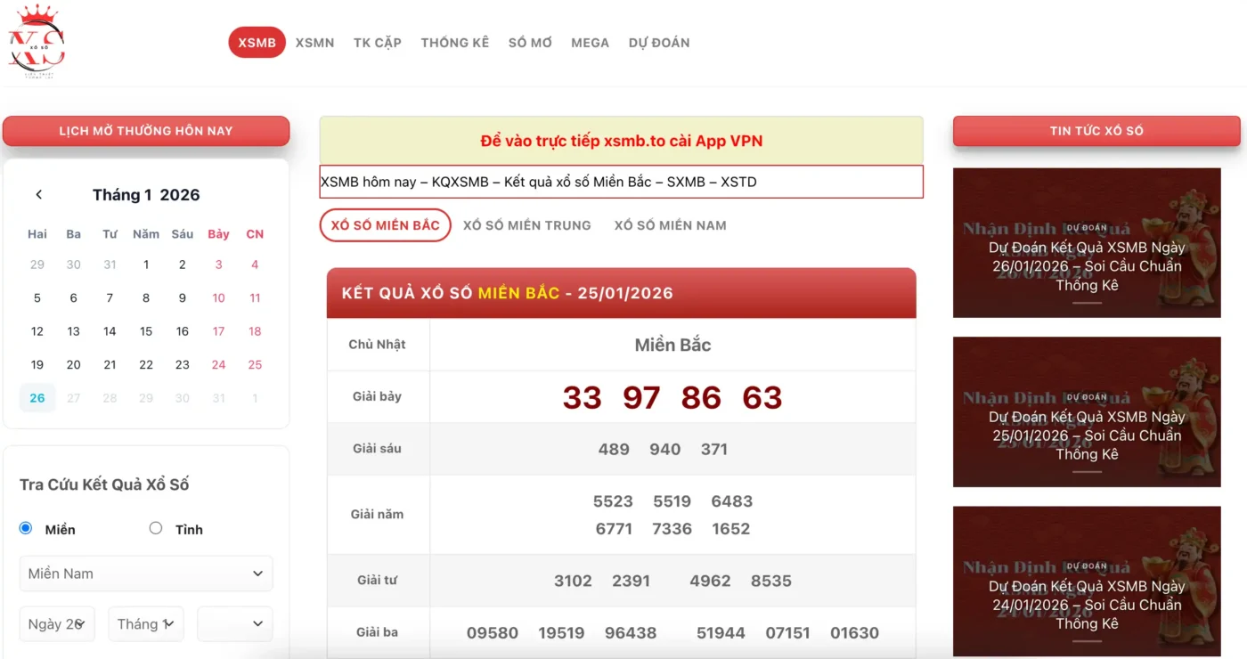 Top 3 lý do nên chọn xem trực tiếp XSMB tại xsmb.to